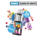 3x Bar Juice 5000 Liquid + GeekVape Kloud Pod Kit