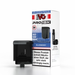 IVG Pro 15k Full Pod-Set 20mg Blueberry