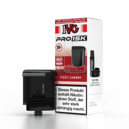 IVG Pro 15k Full Pod-Set 20mg Fizzy Cherry