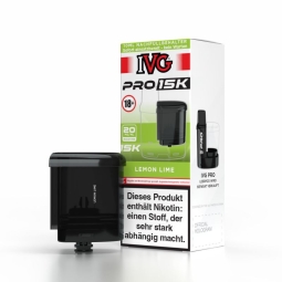 IVG Pro 15k Full Pod-Set 20mg Lemon Lime