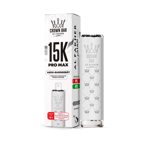 Al Fakher 15k Pro Max Akku Weiß