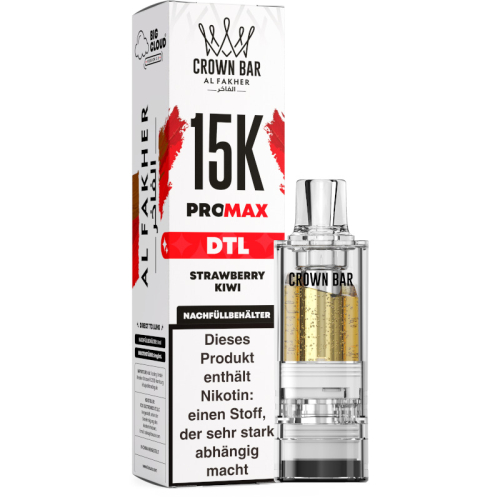 Al Fakher 15k Pro Max Pods Strawberry Kiwi