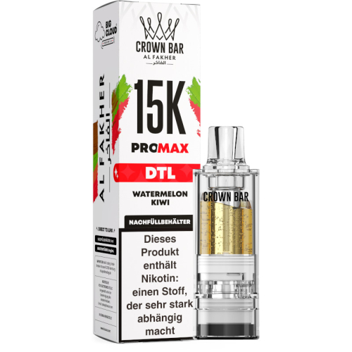 Al Fakher 15k Pro Max Pods Watermelon Kiwi