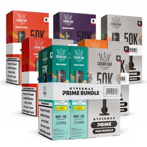 Al Fakher 50k Hypermax Prime 3 in 1 Pod Set