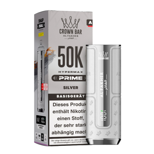 AL Fakher 50k Hypermax Prime Akku Silver