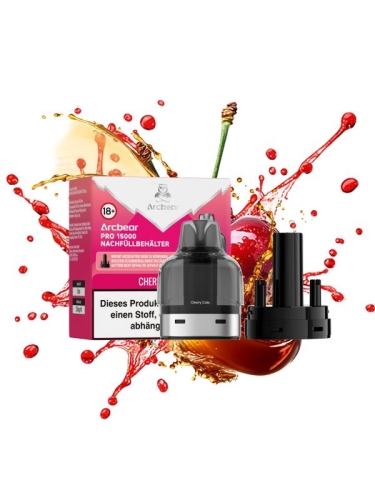 Arcbear Pro 15000 Pod Set Cherry Cola