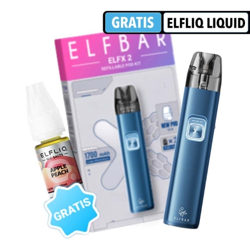 Elfbar ELFX 2 + Elfliq Gratis