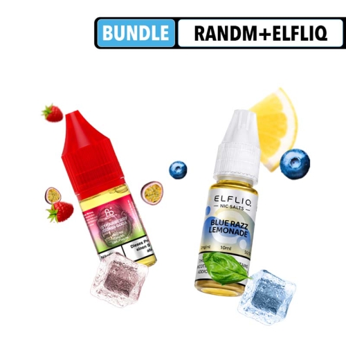 1x Elfliq NicSalt Liquid + 1x RandM NicSalt Liquid