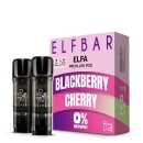 Elfbar - Elfa Prefilled Pods Nikotinfrei (2 St&uuml;ck) Blackberry Cherry