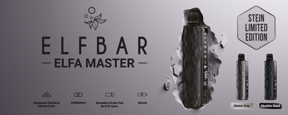 Elfa Master Stein Version von Elfbar Elf Bar Elfa Master Limited Edition - Alle Informationen